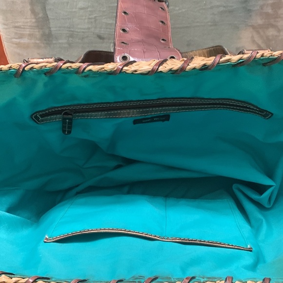 Nine West Tan and Brown Tote Bag - Picture 5 of 11